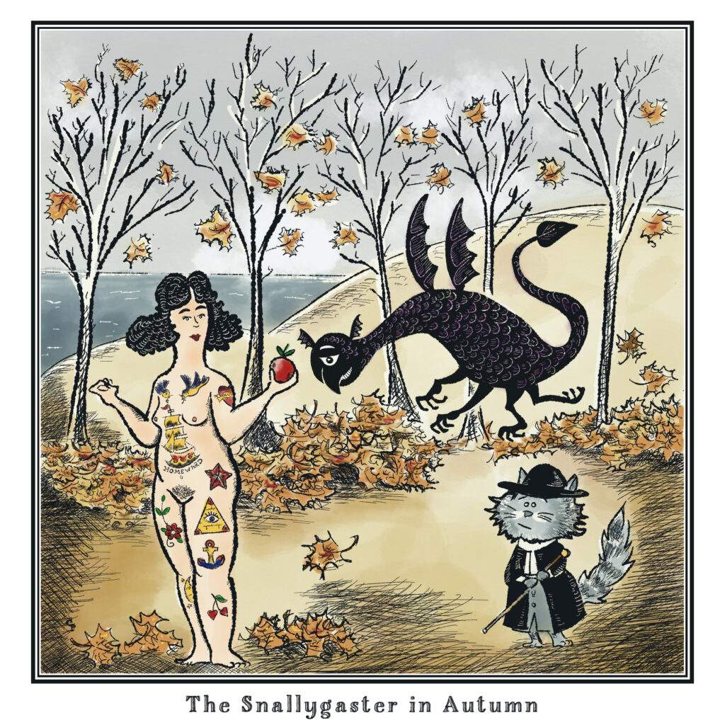 The Snallygaster in Autumn